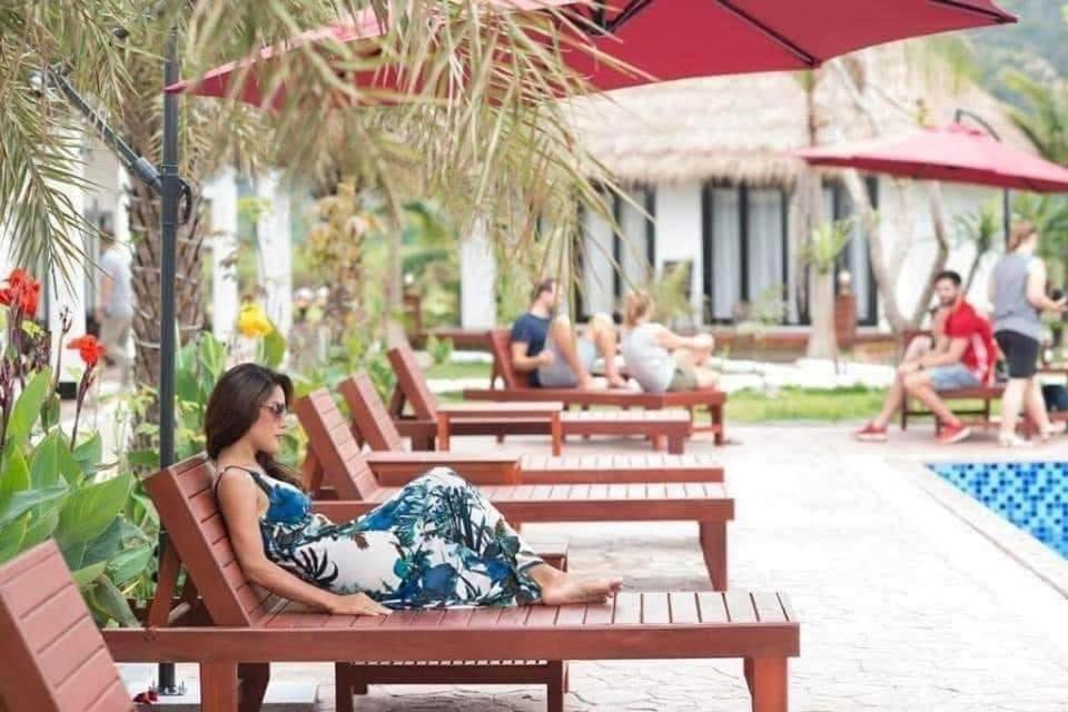 Vang Vieng Savanh Sunset View Resort Ngoại thất bức ảnh
