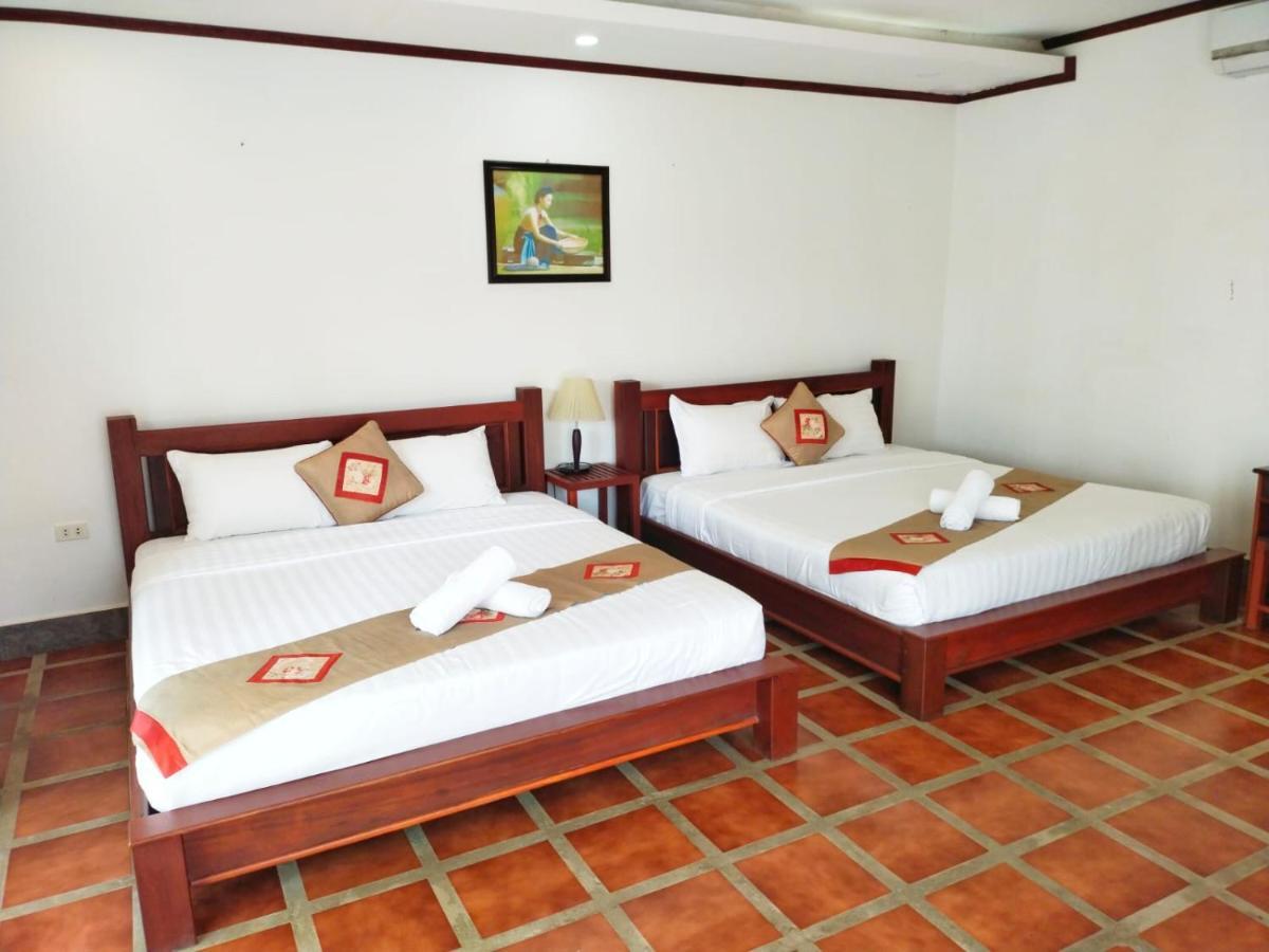 Vang Vieng Savanh Sunset View Resort Ngoại thất bức ảnh