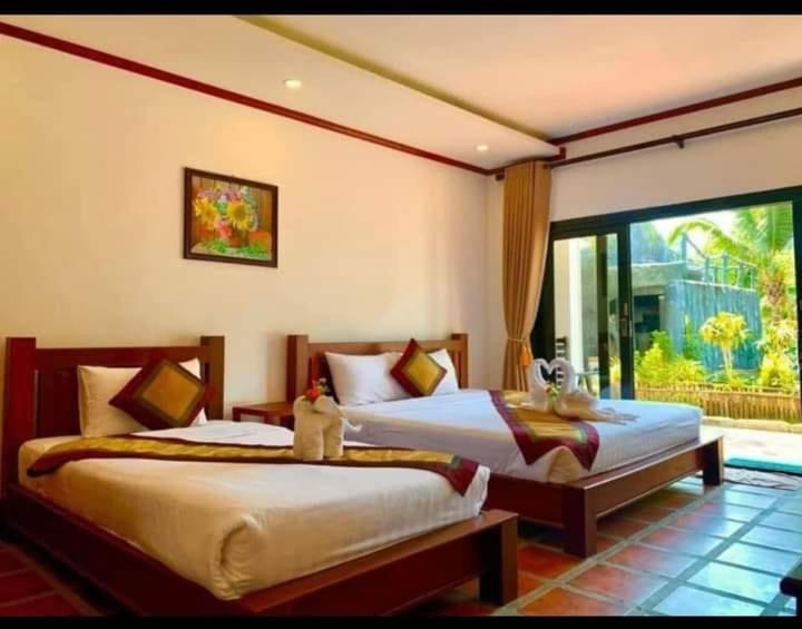 Vang Vieng Savanh Sunset View Resort Ngoại thất bức ảnh