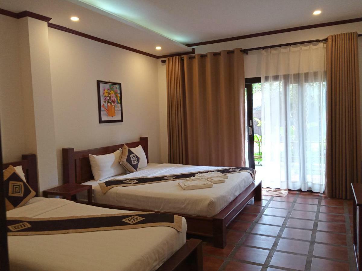 Vang Vieng Savanh Sunset View Resort Ngoại thất bức ảnh
